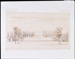 Perspective Design for a New Orangery