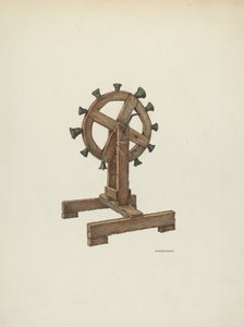 Altar Chimes on Wheel by William Kieckhofel