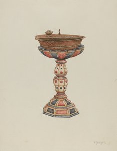 Baptismal Font and Stand