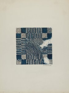 Coverlet Section by William Kieckhofel