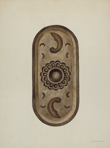 Detail (Side of Confessional) by William Kieckhofel
