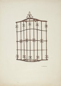 Iron Grille by William Kieckhofel