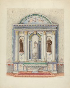 Side Altar, San Luis Rey Mission