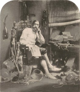 Don Quixote in his Study