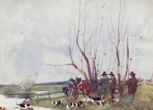 Illustration for The Compleat Angler by Izaak Walton by William Lee Hankey