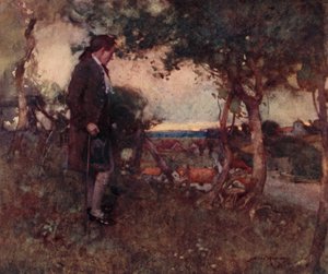 Illustration for The Deserted Village by Oliver Goldsmith