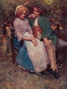 Illustration for The Deserted Village by Oliver Goldsmith