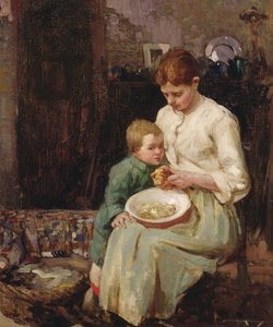 Preparing the Meal by William Lee Hankey