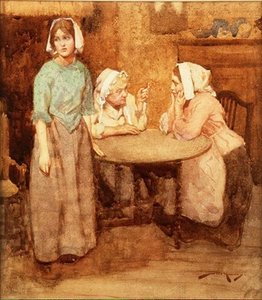 The Deserted Village by William Lee Hankey