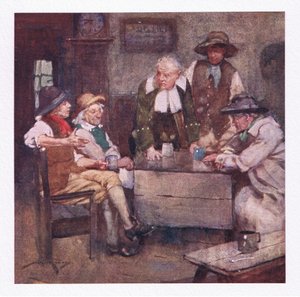 Where village statesmen talked with looks profound, and news much older than their ale went round by William Lee Hankey