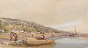 On the Clyde near Bowling by William Leighton Leitch