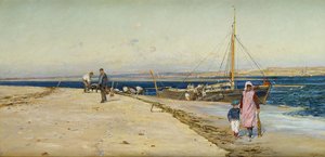 Figures on the Banks of an Estuary