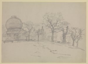 Greenwich (Royal Observatory) by William Lionel Wyllie