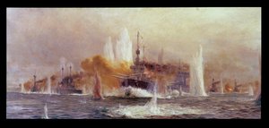 The Battle of Jutland by William Lionel Wyllie