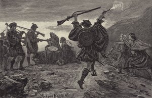 Rob Roy Welcomed by His Clan by William Lockhart Bogle