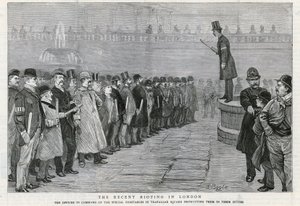 The Recent Rioting in London by William Lockhart Bogle
