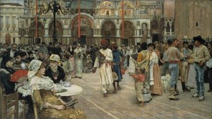 The Piazza of Saint Mark