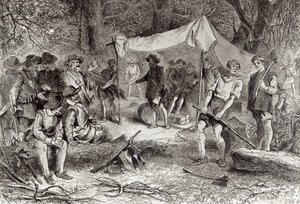 The First Day at Jamestown, 14th May 1607, from 
