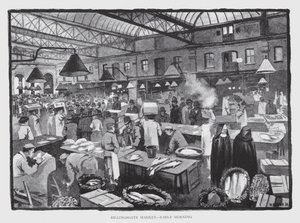 Billingsgate Market, Early Morning
