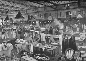 Billingsgate Market, Early Morning
