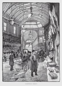 Leadenhall Market by William Luker