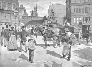 Ludgate Circus by William Luker