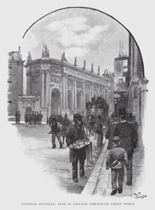 National Provincial Bank of England, Bishopsgate Street within by William Luker