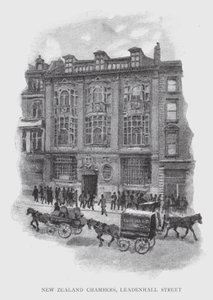 New Zealand Chambers, Leadenhall Street by William Luker