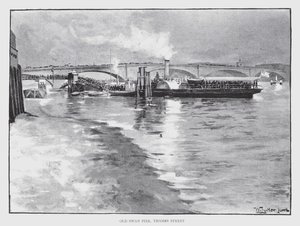 Old Swan Pier, Thames Street