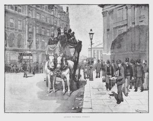 Queen Victoria Street by William Luker