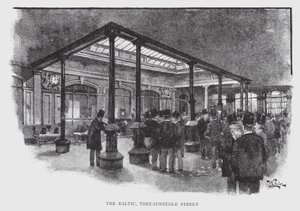 The Baltic, Threadneedle Street by William Luker