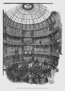 The Coal Exchange, Lower Thames Street by William Luker