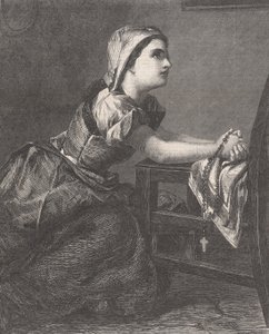 The Prayer, from Illustrated London News, March 2, 1867