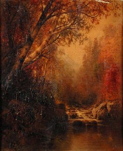 Interior Landscape by William M. Hart