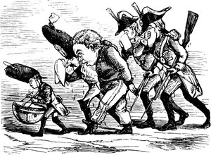 Illustration from the book The Rose and The Ring, by William Thackeray, 1855 by William Makepeace Thackeray