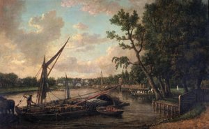 Richmond from the Surrey Bank, c.1800