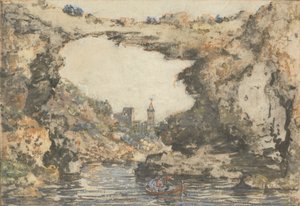 Rock Bridge at the Scuola di Virgilio by William Marlow