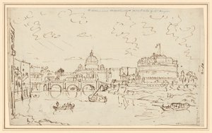 The Tiber with Saint Peter