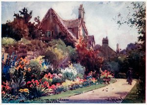 Worcester College Garden by William Matthison