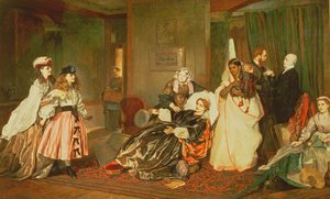 Home the Return, 1866 by William Maw Egley