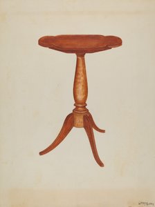 Tip-table or Cant-table by William McAuley