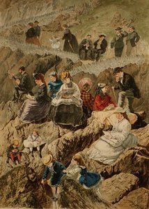 Visitors at Ilfracombe, North Devon by William McConnell