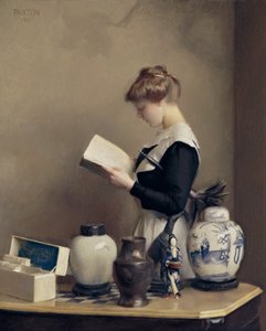 The House Maid by William McGregor Paxton