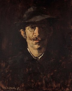 Portrait of Hugo by William Merritt Chase