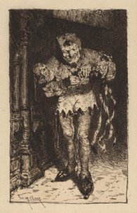 Keying Up: The Court Jester by William Merritt Chase