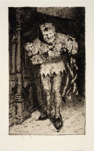 The Court Jester by William Merritt Chase