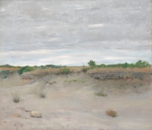 Wind-Swept Sands by William Merritt Chase