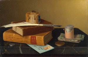 The Bankers Table by William Michael Harnett