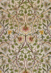 Decorative Fabric. 1876-90