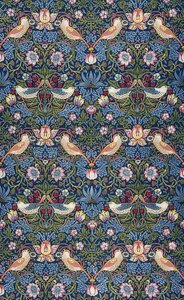 The Strawberry Thief. Decorative Fabric. 1883